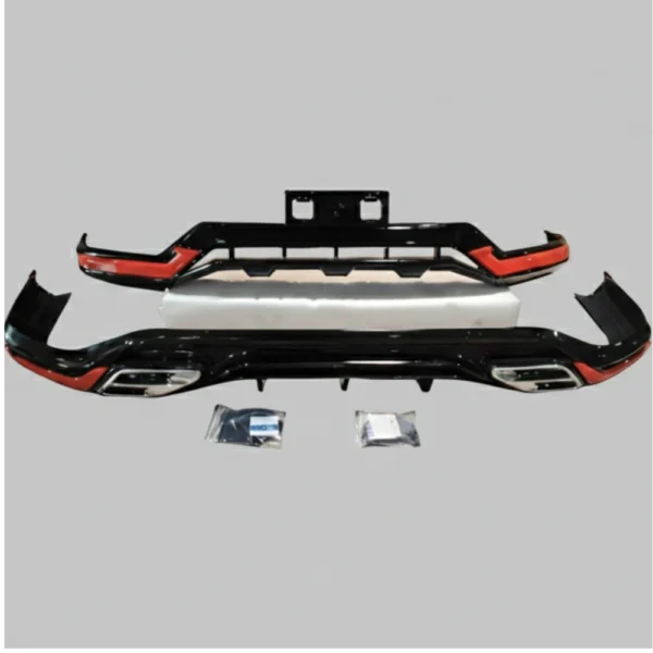 Toyota Fortuner Legender Front and Rear Skirting Kit | Premium ABS Body Upgrade