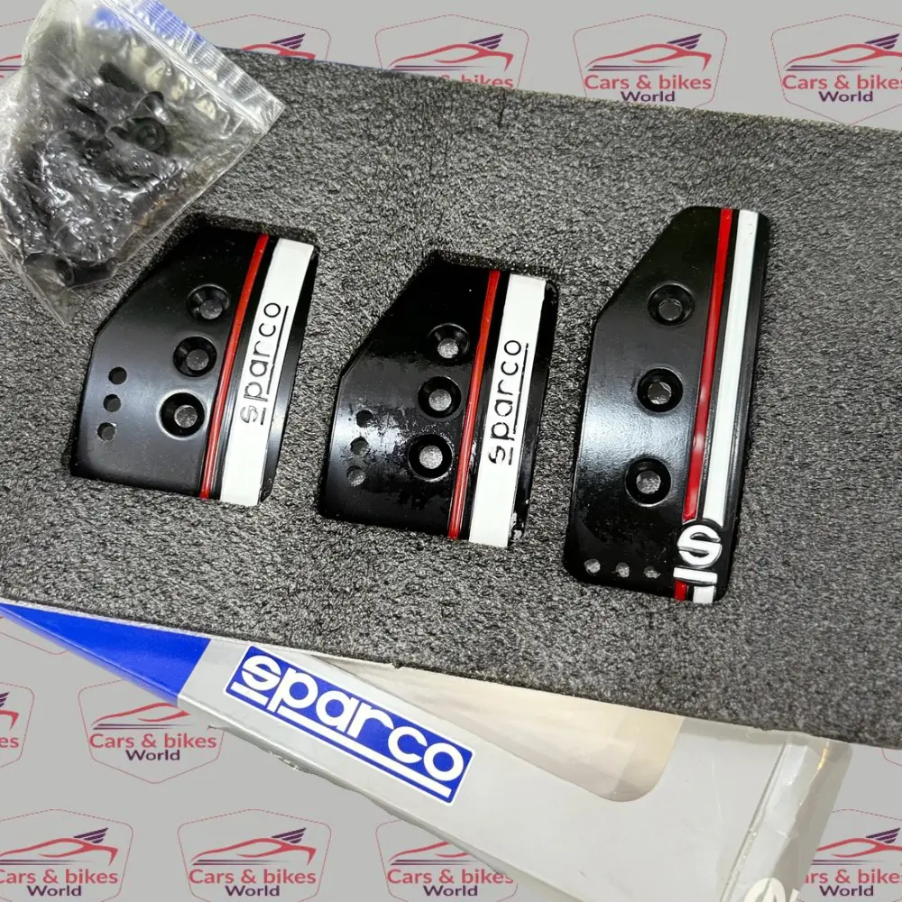 1 Sparco Pedal Set – Universal Foot Pedal Kit - Image 1