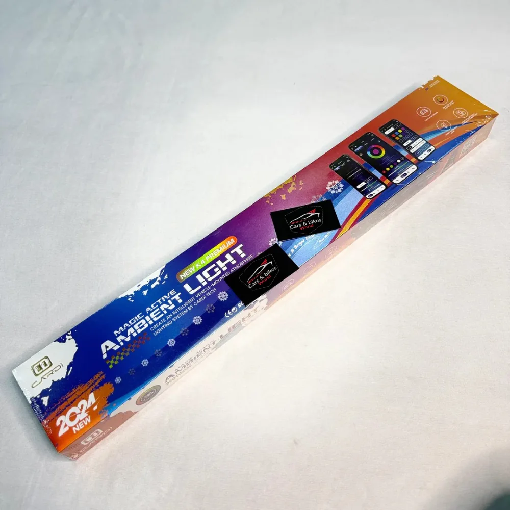 1 (3) Cardi K4 (18-in-1) Ambient Light Kit | Smart RGB LED Interior Lighting Set - Image 1