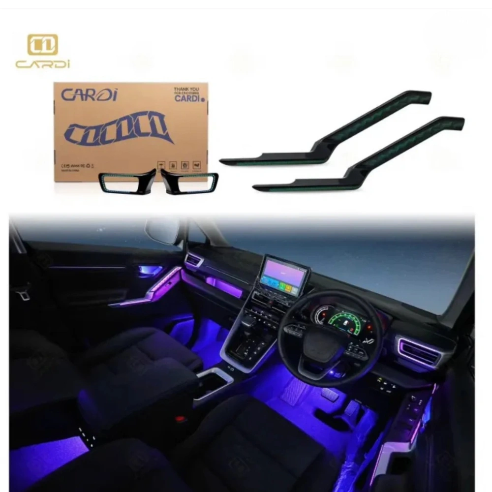1 CARDI K4 OEM Ambient Light Kit | For Toyota Innova Hycross 2023 Onwards (17-Piece Set) - Image 1