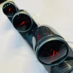 HKS Triple Pillar Gauge Meter | RPM, Water Temperature and Battery Volts | Universal Fit