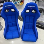 BRIDE Vios III Low Max Bucket Seats – Aftermarket Fixed Back Pair