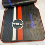 TRD JDM Universal Car Floor Mats | Premium Rubber Set of 4