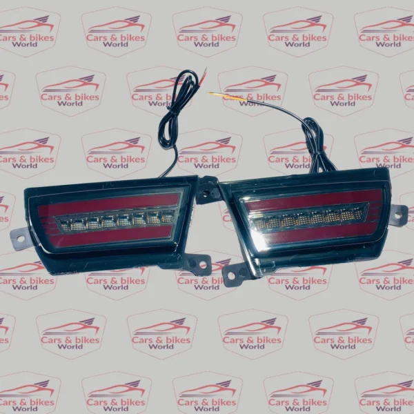 Mahindra Scorpio-N 3D LED Reflector Lights | Matrix-Style Rear Bumper Lamps