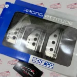 Sparco Pedal Set – Universal Foot Pedal Kit - Image 2