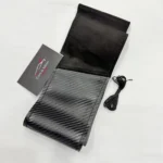 Carbon Fiber + Alcantara Steering Wheel Cover | Universal Sporty Grip - Image 4