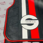 SPARCO JDM Car Floor Mats | Universal Rubber Set Of 4 Mats - Image 3