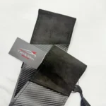 Carbon Fiber + Alcantara Steering Wheel Cover | Universal Sporty Grip - Image 5