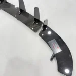 Volkswagen Polo 5-Fin Rear Diffuser – Type 3 Fitment | Gloss Black Aftermarket ABS Upgrade - Image 4