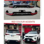 Toyota Fortuner Legender Front and Rear Skirting Kit | Premium ABS Body Upgrade - Image 7