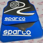 SPARCO JDM Car Floor Mats | Universal Rubber Set Of 4 Mats - Image 7