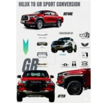 Toyota Hilux GR Sports Conversion Kit | Perfect OEM-Fit Design - Image 8