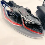 Polo And Vento Golf‑Style Red Line Projector Headlights | Aftermarket