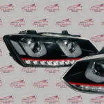 Polo UU-Style LED Headlights with DRL | Aftermarket Upgrade