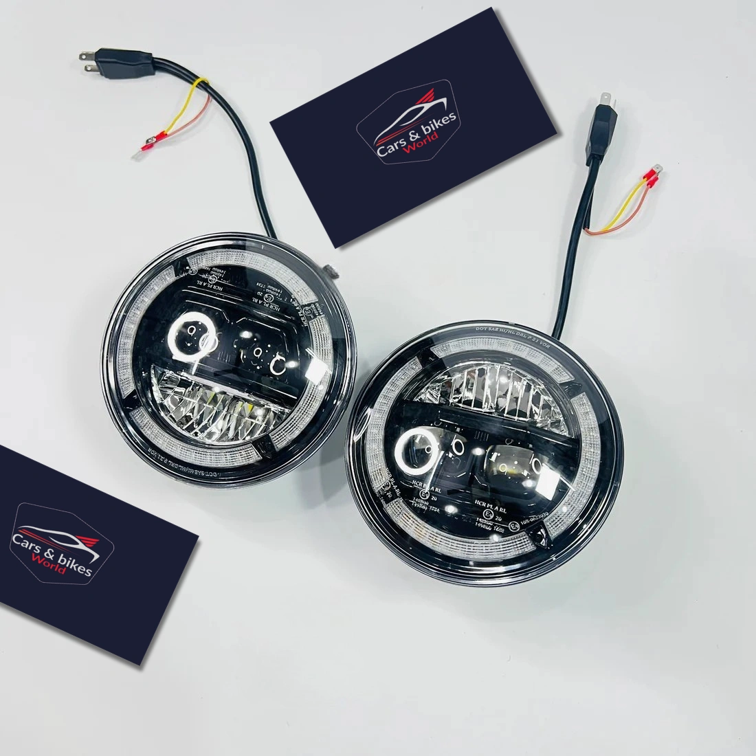 1 Mahindra Thar Hawk Eye Projector Headlights | Aftermarket Twin Projectors with DRL - Image 1