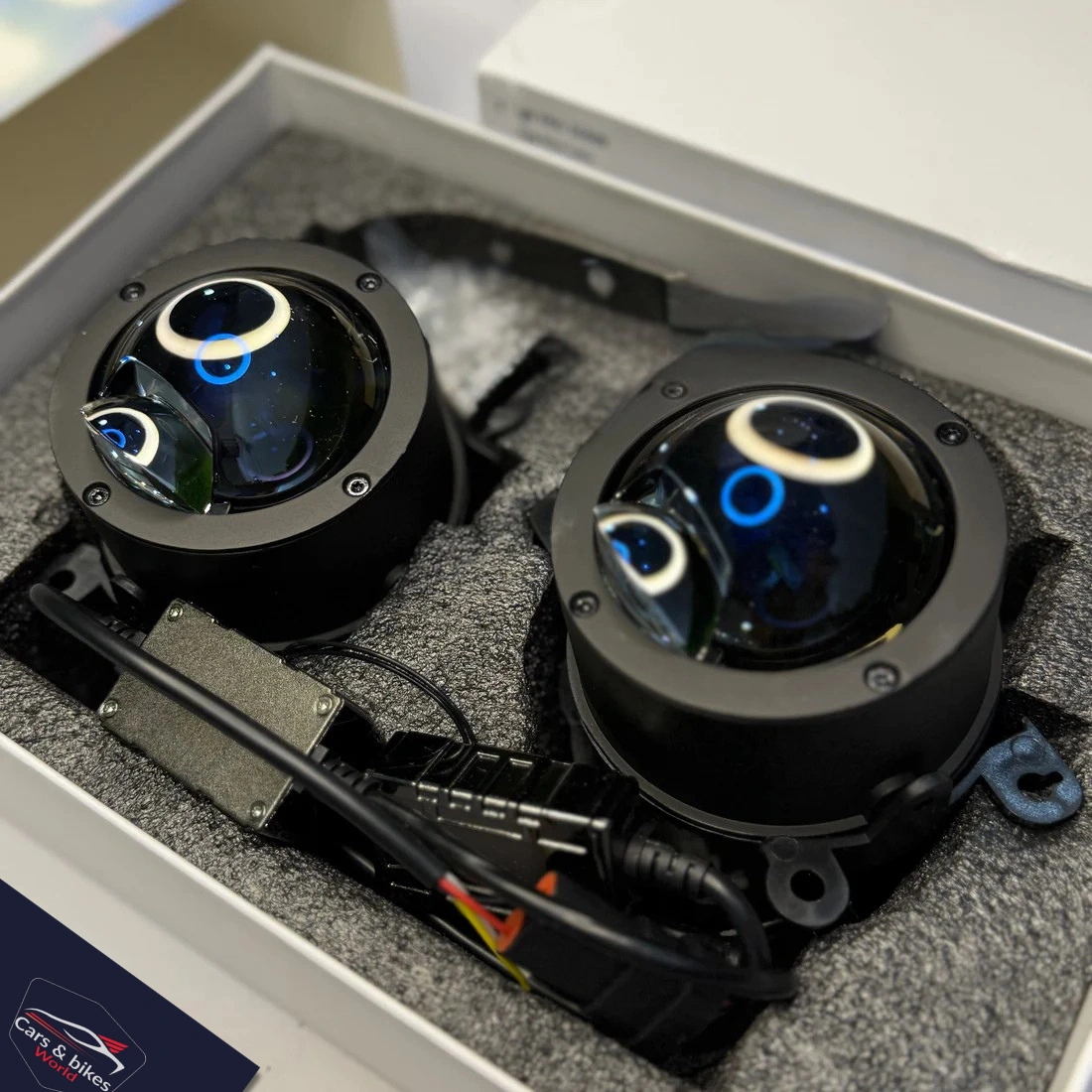 1 AES Laser Blue Fog Lamps 3-Inch | High Performance Fog Projector - Image 1