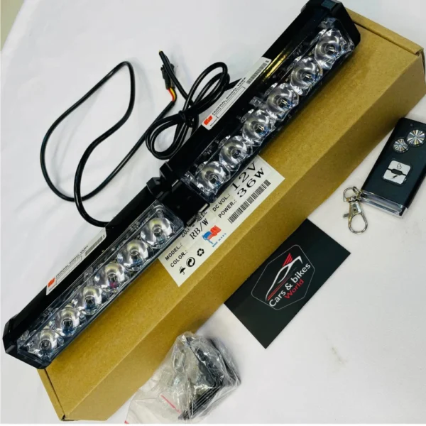 Remote Control Federal Flashers (3-in-1) | 2-COB LED Strobe Lights