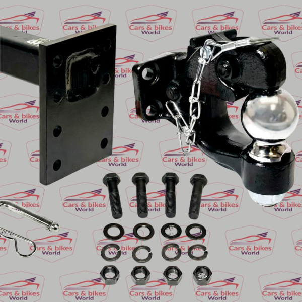 Pintle Ball Hitch for Tow Mount | Heavy-Duty Towing and Recovery Attachment