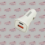 Super Fast Car Charger (65W) – Zimmer charger (White & Matte Black)
