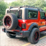 Mahindra Thar Tyre Carrier | Heavy-Duty Wheel Mount