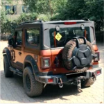Mahindra Thar Stepney Cover Lock Model-I | Heavy-Duty Lockable Spare Wheel
