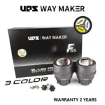 UPS Way Maker F55 3-Inch Tri-Color Bi-LED Projector Fog Lamp | Universal Fit