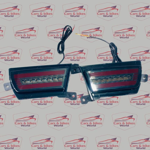 Mahindra Scorpio-N 3D LED Reflector Lights | Matrix-Style Rear Bumper Lamps
