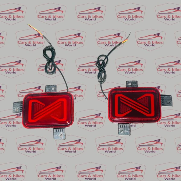 Mahindra Thar Infinity-Style LED Reflector Lights | Premium Rear Brake and Turn Signal Upgrade