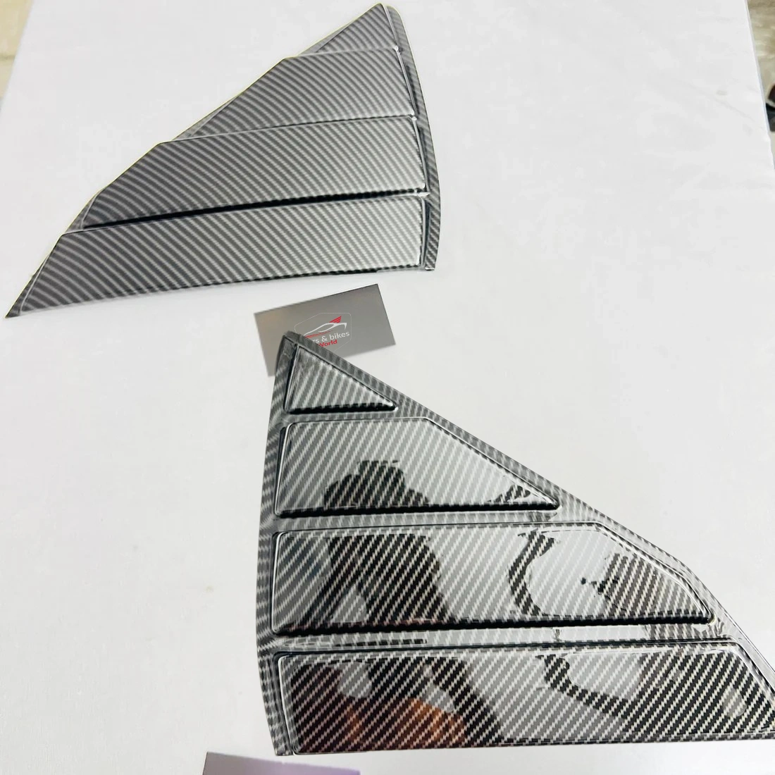 1 Hyundai i20 N Line Rear Window Louvers – Sporty Finish - Image 1