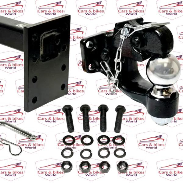 Pintle Ball Hitch for Tow Mount | Heavy-Duty Towing and Recovery Attachment
