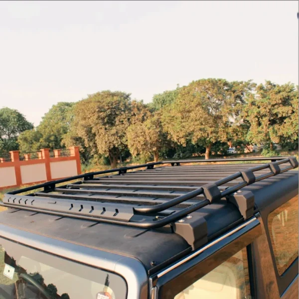 Mahindra Thar Roof Carrier Model-DR | Sleek Design for Roof Box and Rooftop Tent