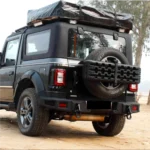 Mahindra Thar Rear Bumper Model-RM | Compatible with brake lights and Number plate