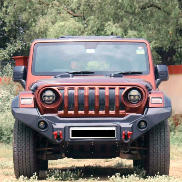 Mahindra Thar Front Bumper Model-R | Heavy-duty Upgrade