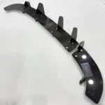 Volkswagen Polo 5-Fin Rear Diffuser – Type 3 Fitment | Gloss Black Aftermarket ABS Upgrade