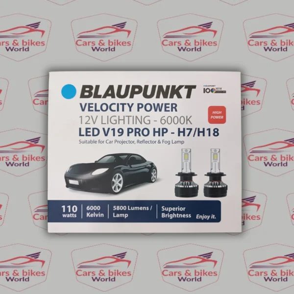 Blaupunkt Velocity Power LED V19 PRO HP - 6000K High Power LED Bulb