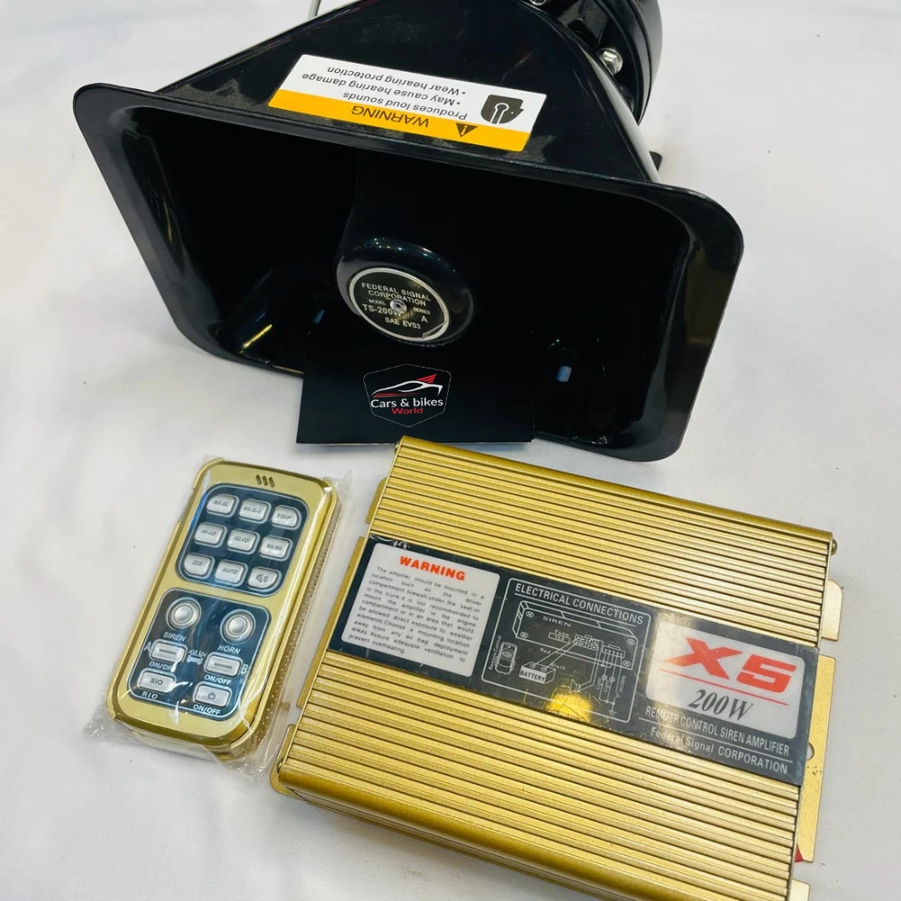 1 200 W Remote Controlled Federal Siren - Image 1