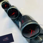 HKS Triple Pillar Gauge Meter | RPM, Water Temperature and Battery Volts | Universal Fit