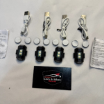 Aircraft-Style LED Flashers | Multi-color Strobe Warning Lights (Set of 4)