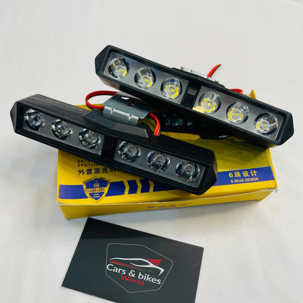 1 Rear LED Flashers | 6-LED High-Brightness Safety Light - Image 1