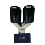 Akrapovic Exhaust Tip | Gloss Carbon Dual Tip - Image 10