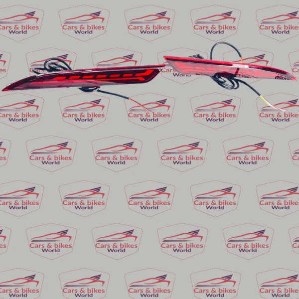 Tata Altroz LED Rear Reflector Lights | Stylish Rear Bumper Brake and Parking Lamp Set