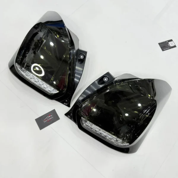 Maruti Suzuki Swift Mini Cooper Style LED Tail Lights | Aftermarket Type-3 Taillamp Fits 2018+ Models