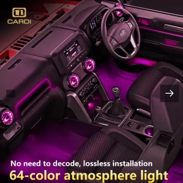Mahindra Thar ROXX AC Vent Ambient Light Kit | CARDI K3 (2024 Onwards)