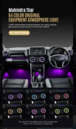 Mahindra Thar ROXX AC Vent Ambient Light Kit | CARDI K3 (2024 Onwards) - Image 5