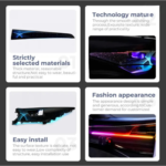 Toyota Innova Crysta OEM-Style Ambient Lighting Kit (2016+) | CARDI-D12 18-Piece Set - Image 2