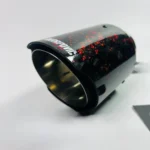 Akrapovic Exhaust Tip | Red Forged Carbon Single Tip - Image 2