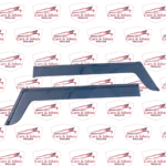 Mahindra Thar Door Visor | Rain and Wind Deflector | Premium ABS Set - Image 2