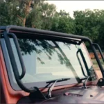 Mahindra Thar Windshield Light Rod | Heavy-Duty Auxiliary Light Mount - Image 2