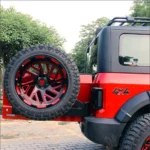 Mahindra Thar Tyre Carrier | Heavy-Duty Wheel Mount - Image 2