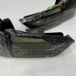 Honda City Lambo Style LED Tail Lights | Aftermarket Full Smoked Tail Lamps ( Fits 2014-2019 ) - Image 2